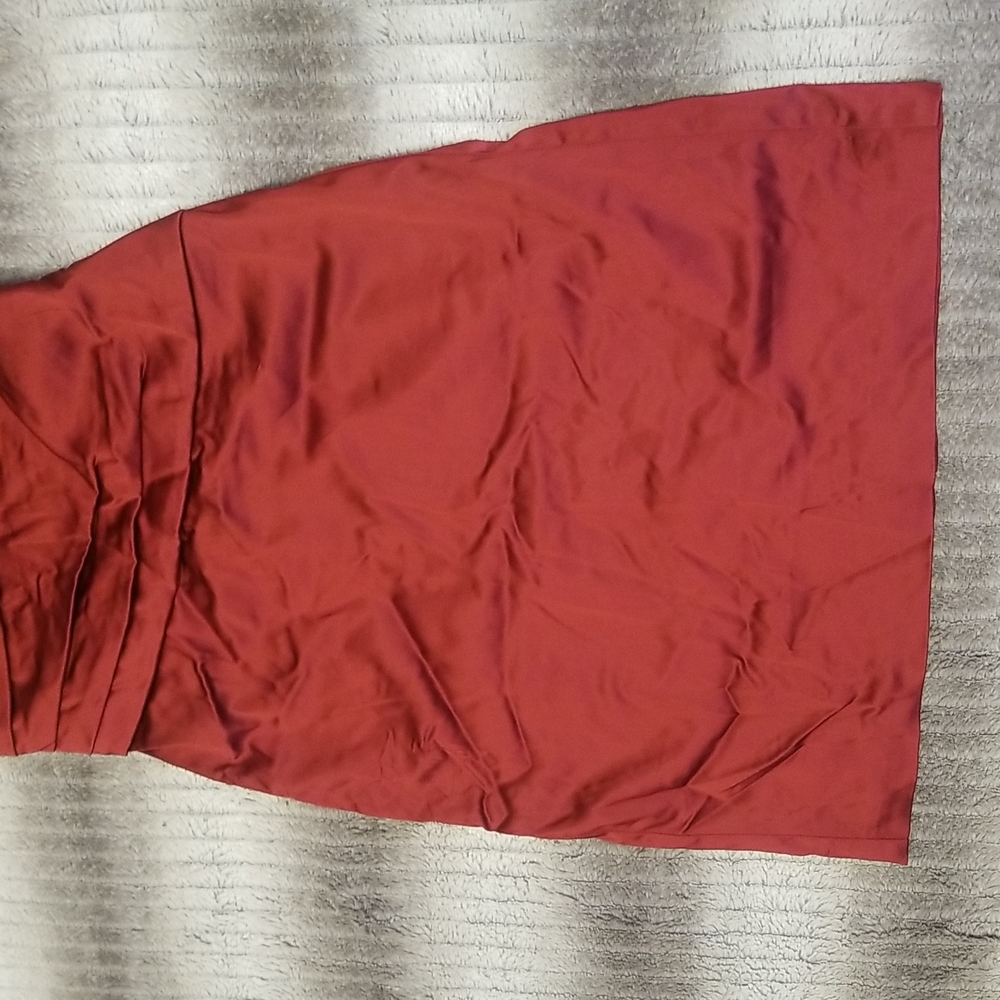 Wine Cocktail Dress - Picture 3 of 6